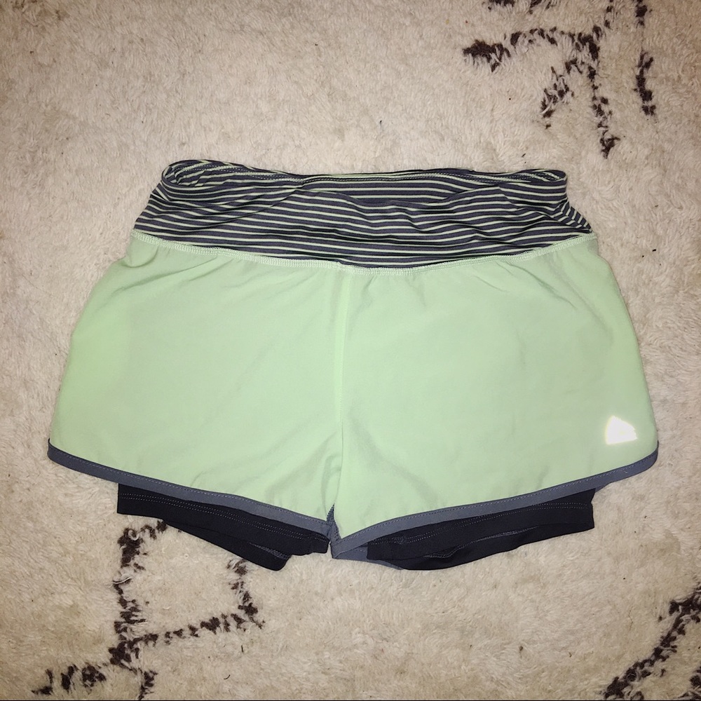RBX green and gray athletic shorts